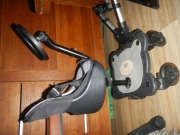 przyczepka do wozka dostawka fotelik z kierownica