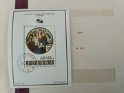 Blok 126 I ( Fi Blok 82I ) Fischer Fi 2849 (Blok 65 I) Polska Rocznik 1985