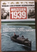 Wielki Leksykon Uzbrojenia 1939 Kanonierki kutry uzbrojone Flotylla Pińska