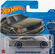 HOT WHEELS '89 Mercedes-Benz 560 SEC AMG Nowy autko Mattel 