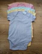Kolorowe body Next 5-pak rozmiar 80 cm