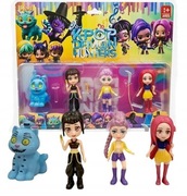 FIGURKI K-POP DEMON HUNTER – 4 SZT. + AKCESORIA – NOWE
