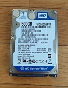 Dysk 500gb  WD5000BPVT