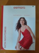 Satynowa koszula nocna Esmara rozmiar 38