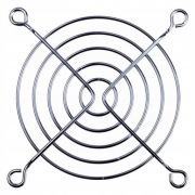 Osłona wentylatora Grill 80 mm kolor chrom (srebrny)