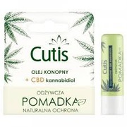 naturalne dermokosmetyki  Cutis  pomadka do ust konopna + CBD, 5 g