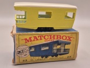 TRAILER CARAVAN MATCHBOX LESNEY ANGLIA  1965-70