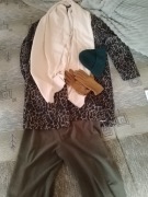 Zestaw zimowy zielony