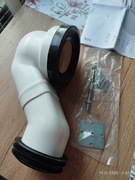 Roca kolano WC pionowe + mocowanie 