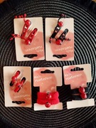 Spinki gumki biedronki dla dziewczynki zestaw