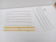Przewód jezdny trakcja skala HO 10szt.