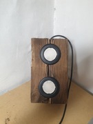 Lampka ze starej belki