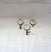 Wskaźnik ciśnienia manometr pionowy 0-1.6 Bar z GZ 1/4 cala 3 SZT