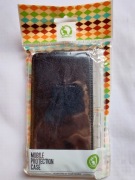 Etui z klapką - LG K10 K420n - czarne