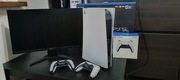 Konsola PS5 Digital + dwa pady + Monitor MSI
