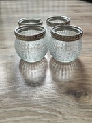 Świeczniki szklane do podgrzewaczy 