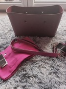 Zestaw Obag City bordowo-różowy