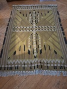 Stylowy dywan z juty i bawełny