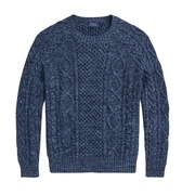 POLO RALPH LAUREN Aran Crew Neck Knit Sweater Regular Fit sweter męski M