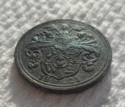 Breslau Wrocław Dolny Śląsk Żeton gazowy 1921 Cynk ładny stan