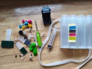 System stałego zasilania tuszem do drukarki (CISS) CMYK – komplet