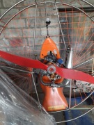 Trajka, motoparalotnia, skrzydło Power Play Sting 250, ZAMIANA