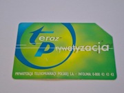 Karta telefoniczna Telekomunikacja Polska 