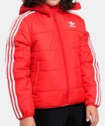 Kurtka Adidas rozpinana puchowa Adicolor r. 152 JAK NOWA