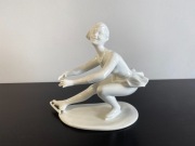 Duża Figurka Porcelanowa Wallendorf 