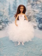 Ubranka dla lalki sukienka 