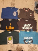 5 bluz dresowych 152 Zara i 1 One Obe+softshell