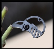 Reaper Multitool Nano Blade Keychain Brelok - Czarny