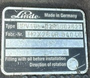 Linde HPV 105 pompa