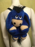 Plecak Kłapouchy Osiołek z Kubusia Puchatka niebieski pluszowy