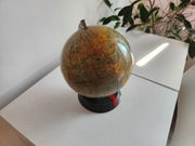STARY GLOBUS Z ROKU 1968 APBROBATA MIN. OŚWIATY Z ROKU 1960 20CM