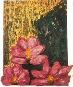 Płaskorzeźba/akryl "Wychodząc poza ramy" z certyfikatem autentyczności 