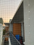 Gotowy Komplet Siatka na gołębie na ptaki, plus uchwyty montażowe 