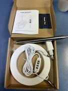 Led Gdów light lampa Lędowa na teleskopie z zasilaczem i ze sterownikiem