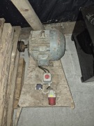 Silnik elektryczny 4,5kW + paski + kabel