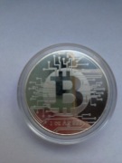 Srebrna moneta 1 oz Bitcoin