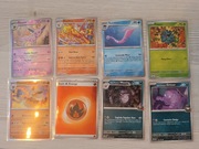 46 karty pokemon TCG - Scarlett & Violet (pełna zawartość 4 boosterów)