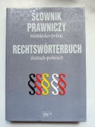 Słownik prawniczy niemiecko-polski polsko-niemiecki Chybiński i in.