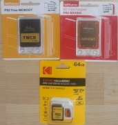 PS2 MX4SIO Adapter + FMCB  + SD 64GB