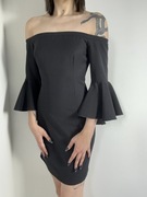 Czarna sukienka hiszpanka z falbanami rozm. XS Sugarfree