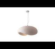Step Into Design Lampa wisząca STONE FLAT biała 40 cm DN429-400