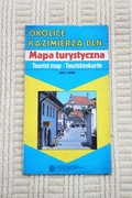 Okolice Kazimierza Dolnego - mapa turystyczna wyd. PPWK 1993