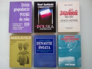 Pakiet 12 książek - historia Polski i świata + BONUS: 15 DVD(historia-dok.)