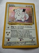 Karta pokemon clefairy 5/102 base set Holo
