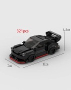 Klocki wzór LEGO Porsche 911 RWB Autko Samochodzik Hit Prezent