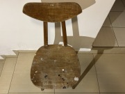 Krzesło „Trójnik” proj. Wanda Genga design PRL